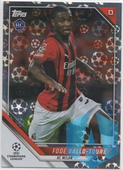 2021 Topps UEFA Fode Ballo-Toure Starball Foil Rookie #147 AC Milan